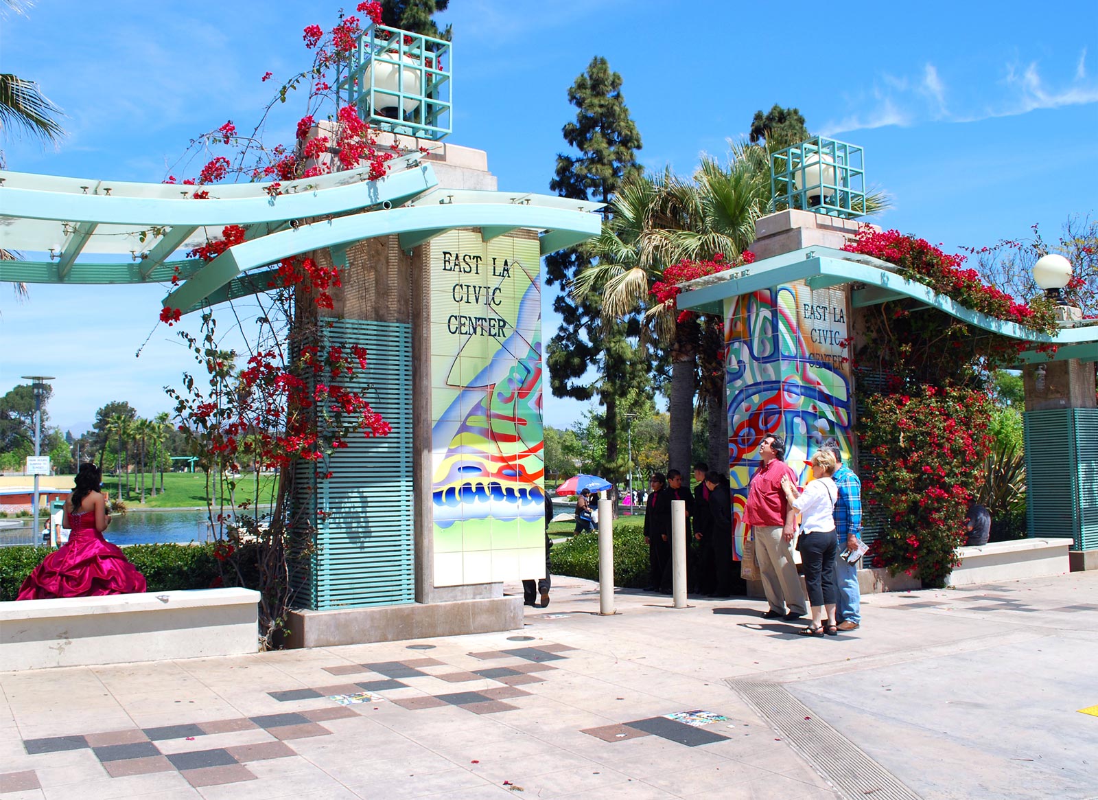 East LA Civic Center: A History by artist Roberto Delgado.